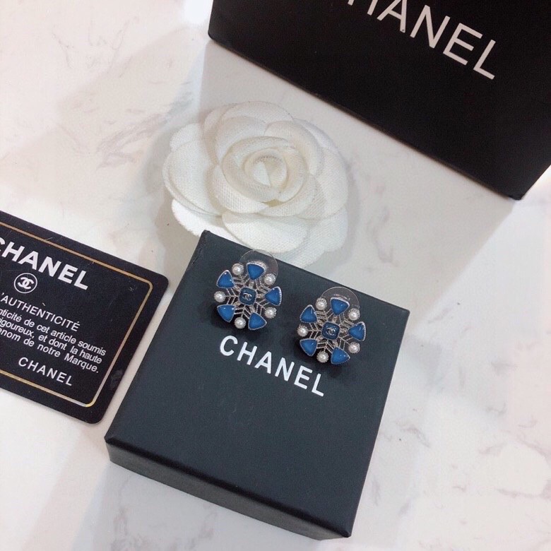 Ch*el earrings